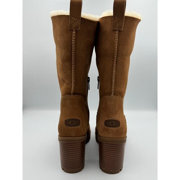 UGG Women’s Boots – Size 8 – Chestnut – Shearling Lined – NEW - Picture 5 of 8